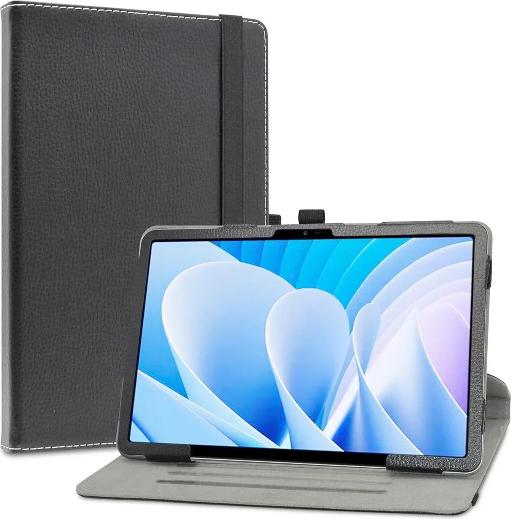Custodia DOOGEE T40 11 Pollici Nera: Cover Rotante 360° Antiurto