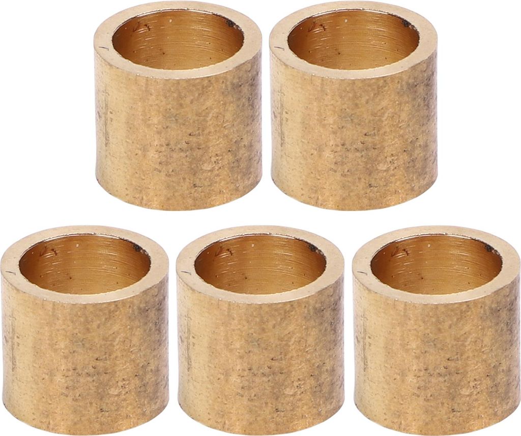 5pcs Billard Cue Tipp Copper Hoops 10,2 mm Ersatz Ferrule Snooker Pool -Tipps für Stick