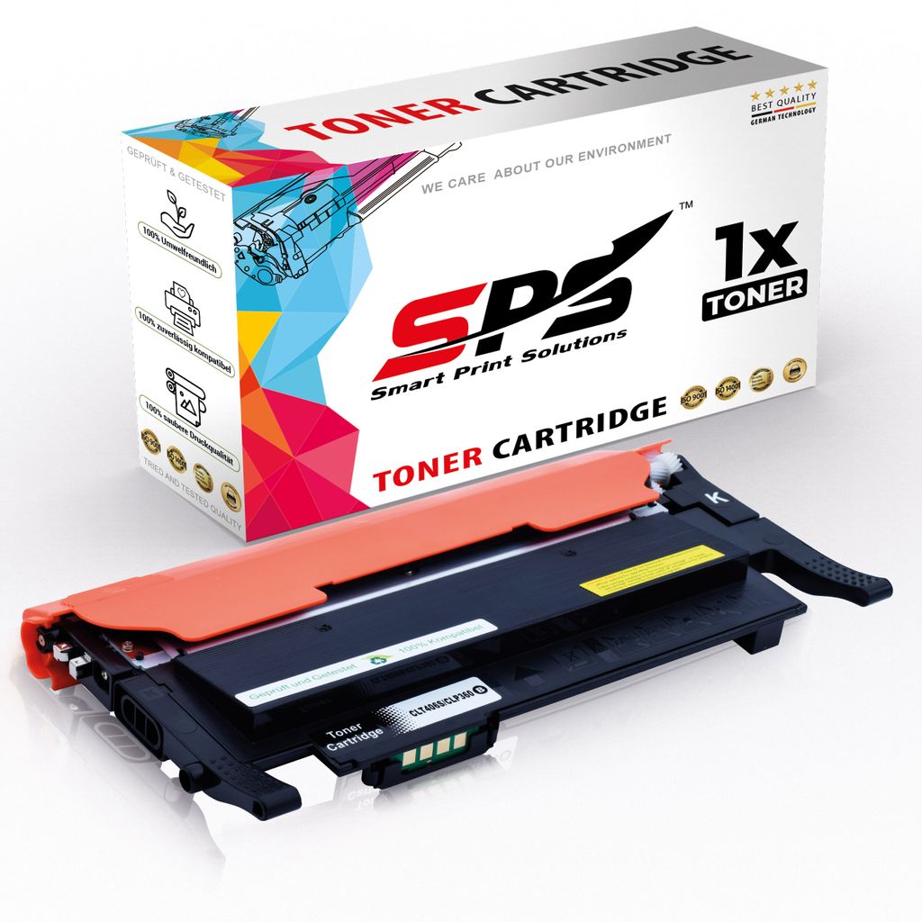 1x Toner Cartridge/Chip Black kompatibel zu CLT-K406S für SAMSUNG CLX-3305FN 