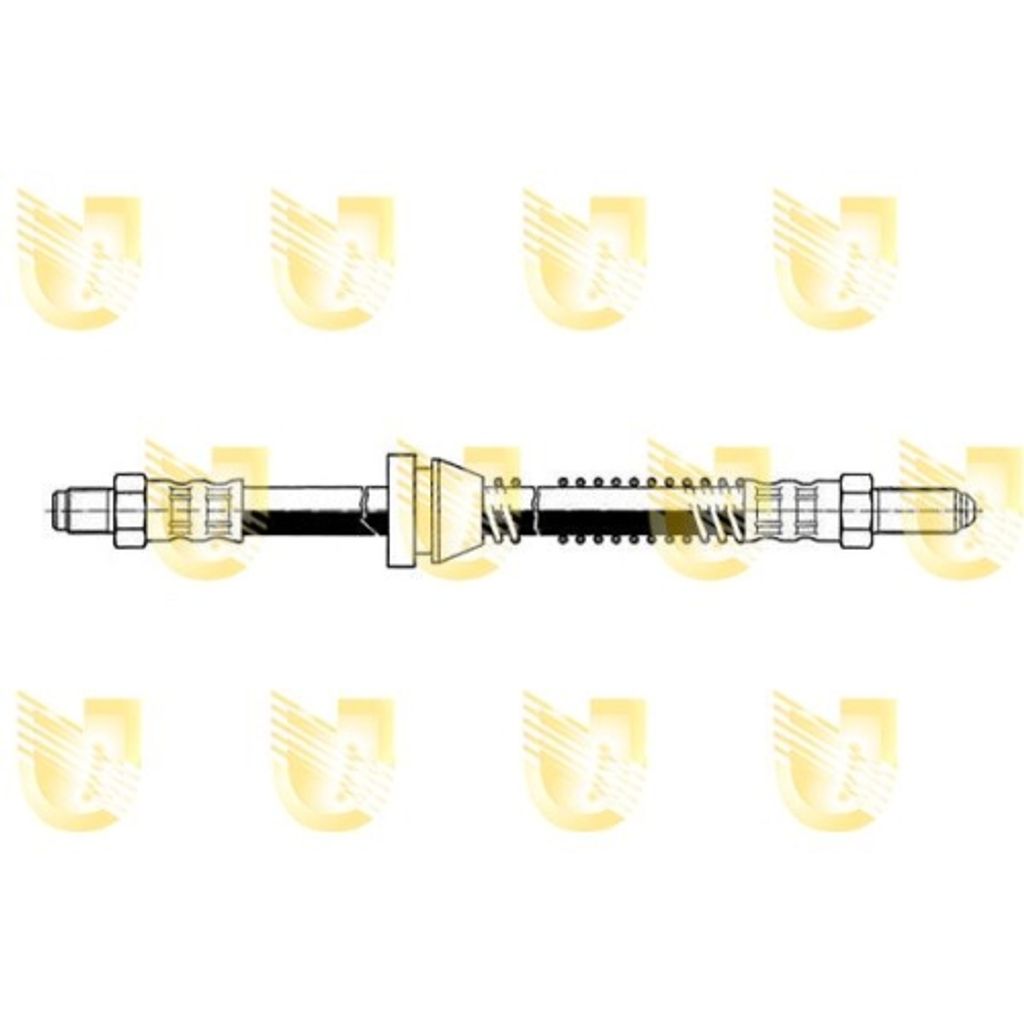1 Bremsschlauch UNIGOM 379664 für FORD, Vorderachse beidseitig