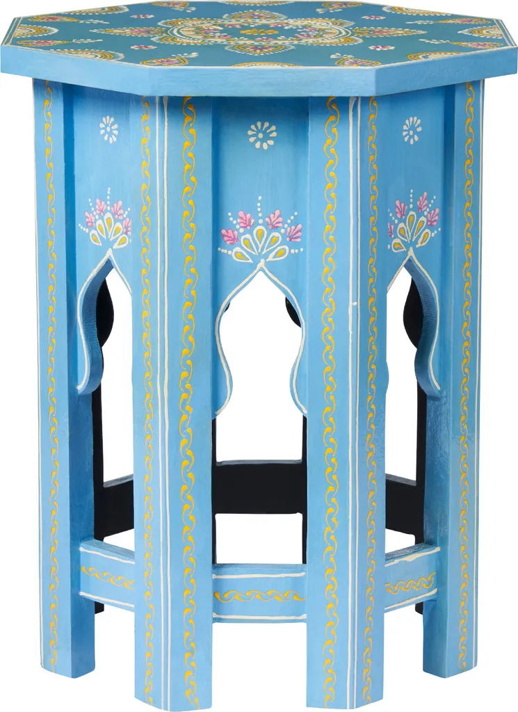 Table d'appoint orientale Boufa - Petite table de nuit pour petit espace - 2