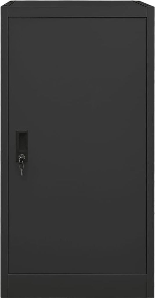 vidaXL Sedlová skříň Antracit 53x53x105 cm Ocel Obrázek produktu 