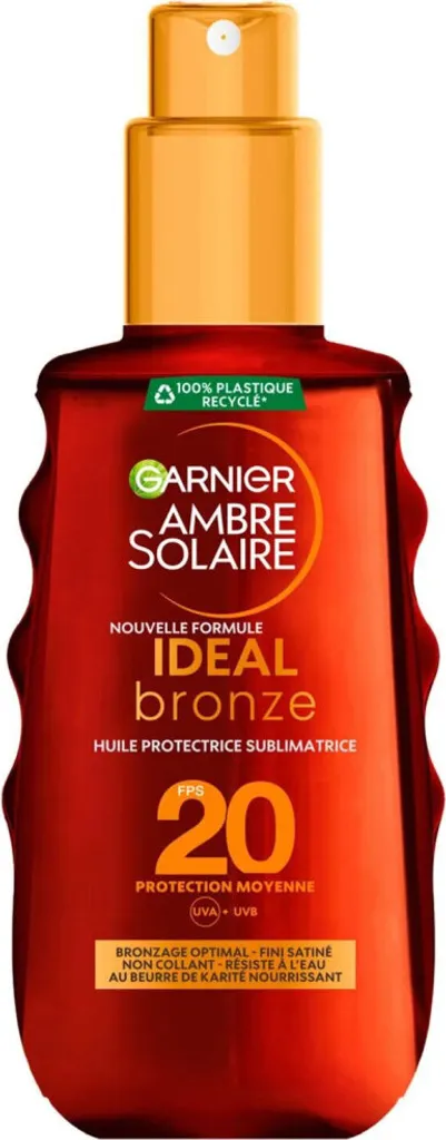 Garnier Olio Solare Ideal Bronze SPF20 150ml - Prezzo e Qualità
