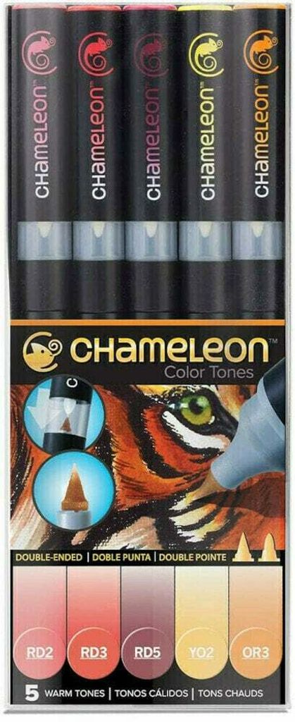 Chameleon Warm Tones Schattierungsmarker Warm Tones 5 Stck