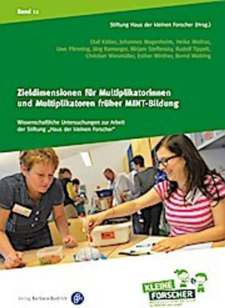 Zieldimensionen für Multiplikatorinnen und Multiplikatoren früher MINT-Bildung