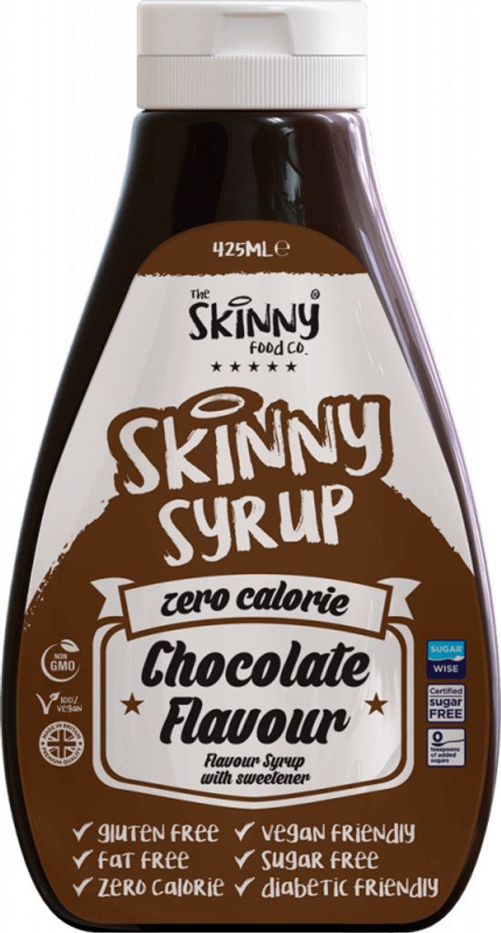 Skinny Foods Skinny Syrup (425ml) Chocolate - Funktionelle Lebensmittel - Soßen/Sirupe