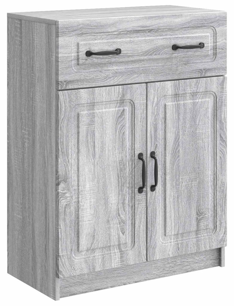 "2026 Moderne"Sideboard(1 pc) klassische - für Wohnzimmer - Standschrank/Beistellschrank - Graues Sonoma 66x34,5x87cm Holzwerkstoff - Kommoden Sch...