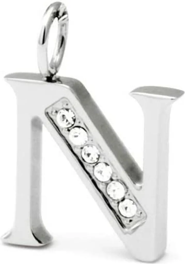 Collier avec pendentif pour femme S'agapõ SALN1 chic en acier argenté