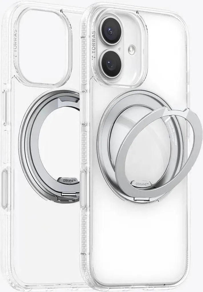 Protection iPhone 17 avec Anneau MagSafe et Support Fitness - Noir Mat