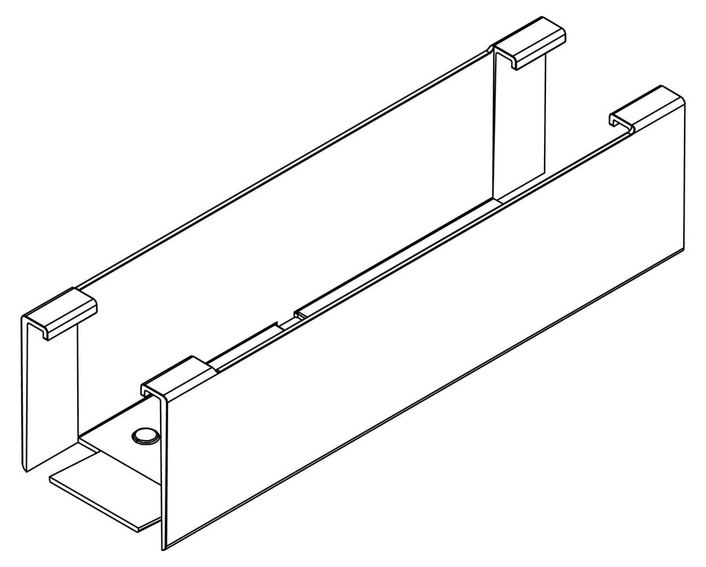 K2 BlackCover, SingleRail 36, stang met 150 mm Productafbeelding 