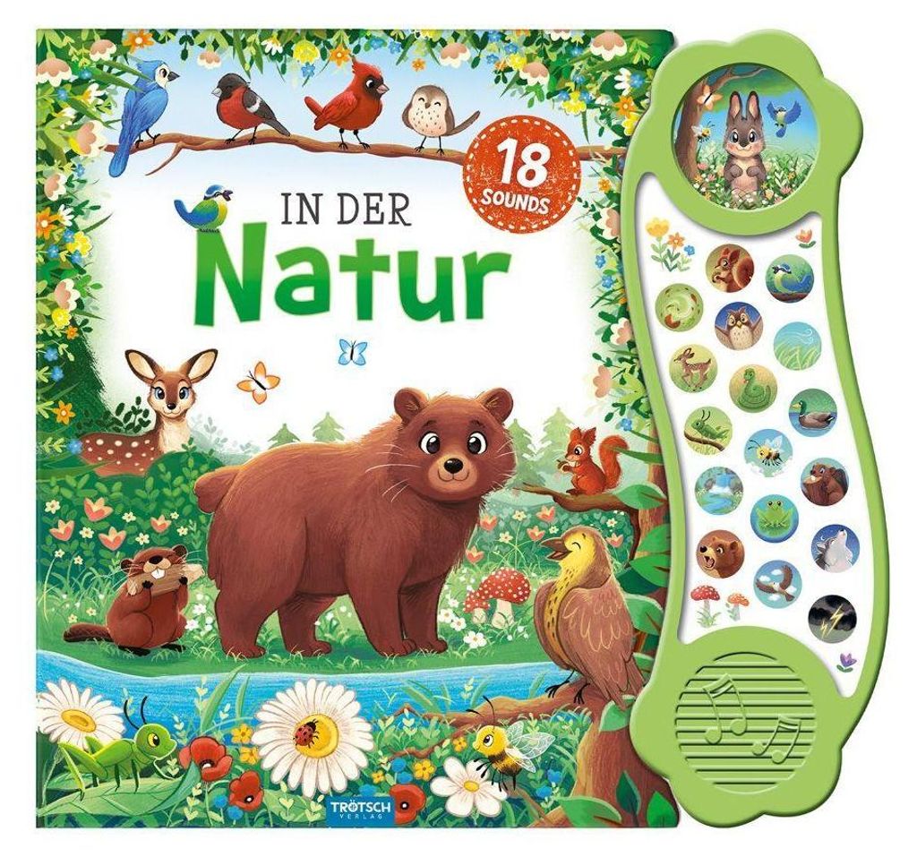 TRÖTSCH - Soundbuch "In der Natur" | Interaktives Soundbuch Produktbild 
