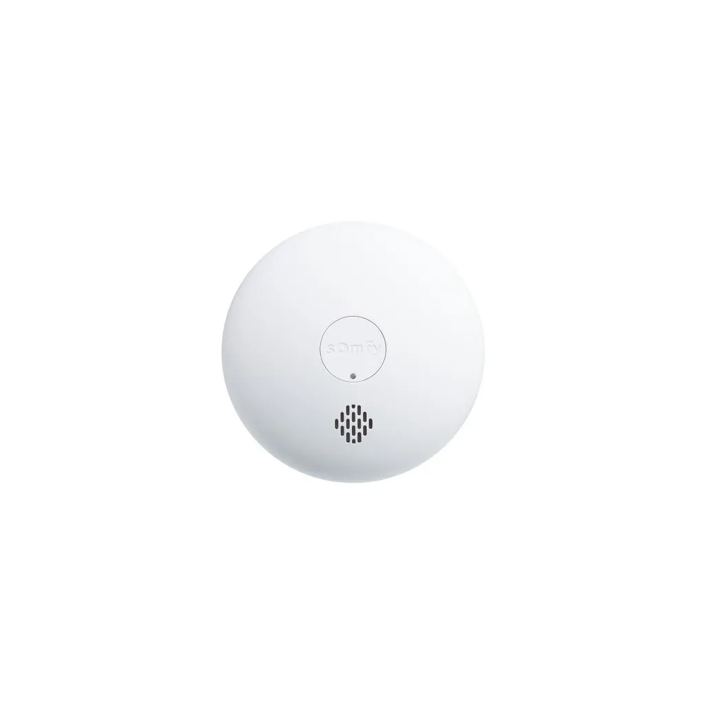 Somfy Détecteur de fumée sans fil 1870289 - Alarme incendie connectée