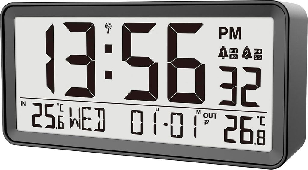 Technoline WT 320, Digitálny budík, Čierna, Vnútorný, 12 / Obrázok produktu 