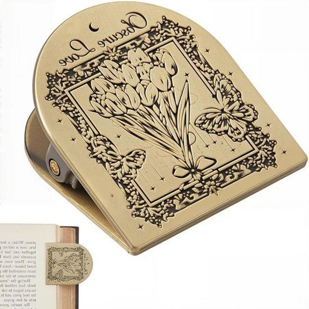 Agrafes métalliques de voyage vintage résistantes pour carnet de bord