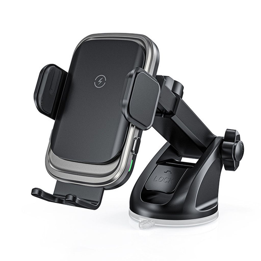 15W Auto Handyhalterung Wireless Charger für Auto Lüftungsgitter, Qi Schnellladung, 360° Drehbar