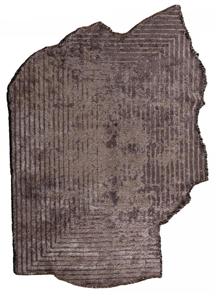 LYN17 ABA Kelim-Wohnzimmerteppich, Originalform, handgewebt