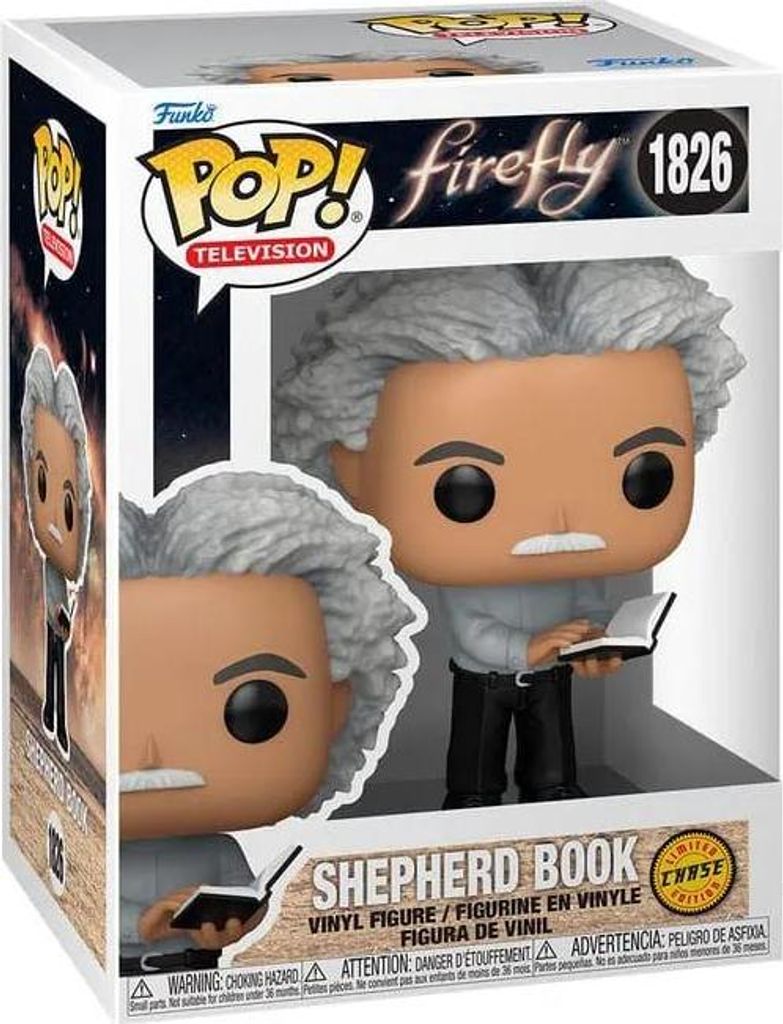 FUNKO POP! Vinyl Figur Television Firefly Shepherd Book 1826 Chance of Chase