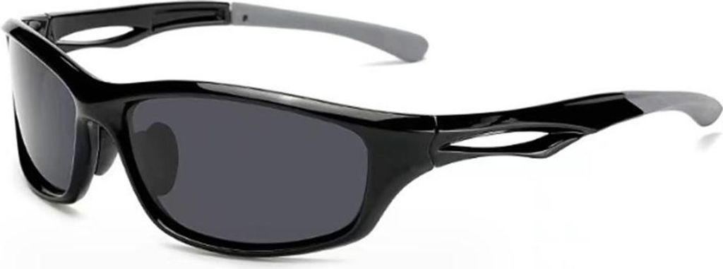 Sonnenbrille Herren Polarisierte TR90 Sportbrille Autofahren Angeln Radfahren Fahrradbrille mit UV400 Schutz