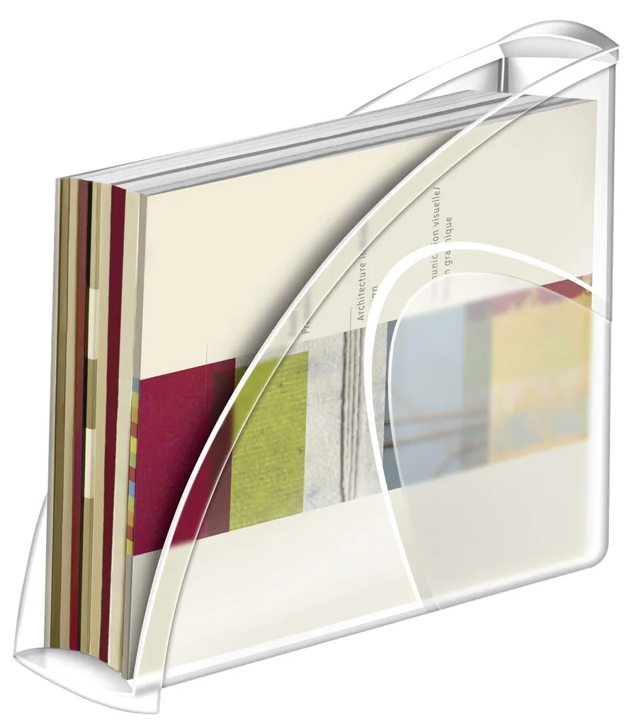 Range-revues Happy transparent CEP A4 pour Bureau et Documents - 3