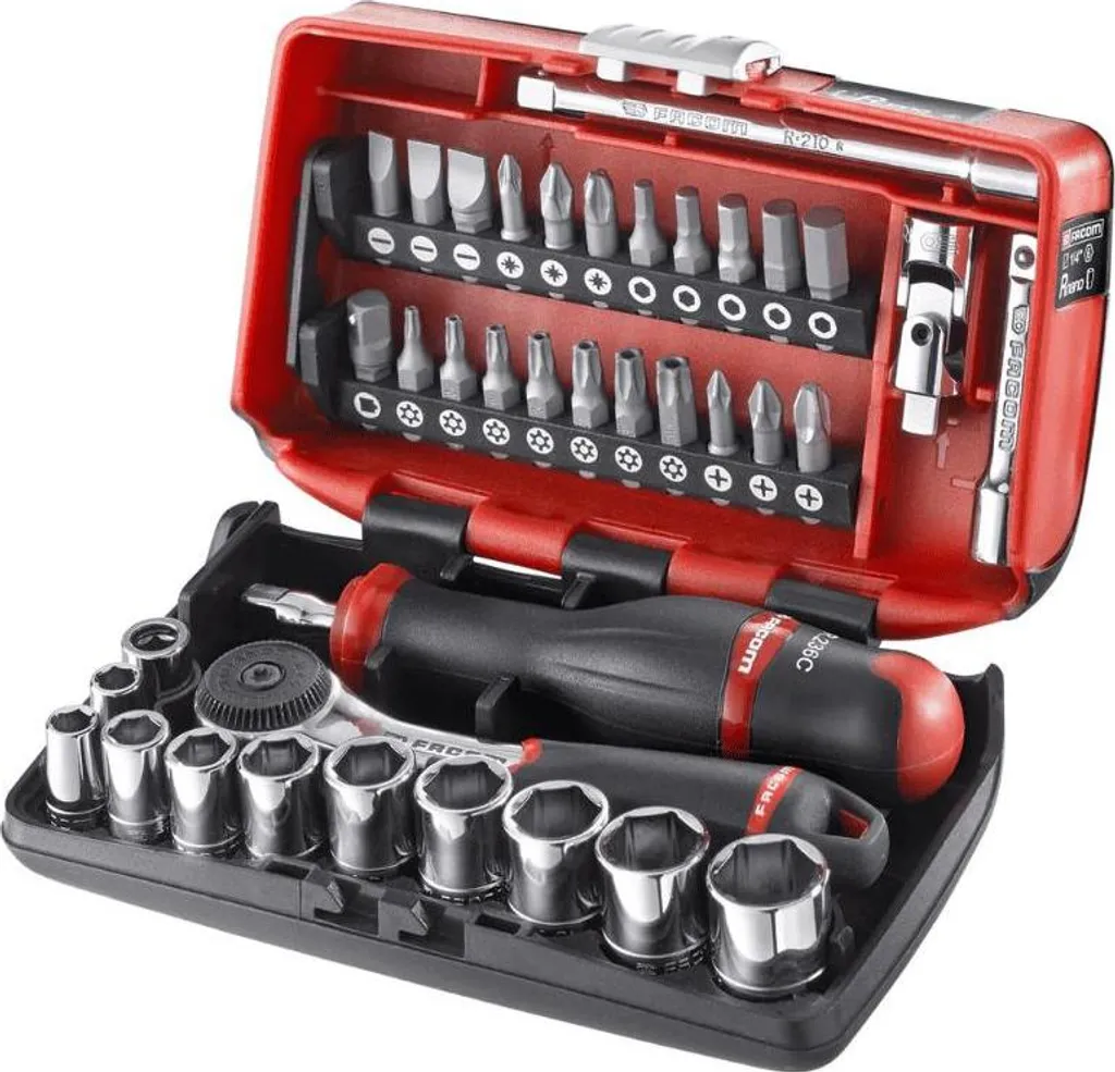 Coffret ultra-compact Facom R2NANO - Serrage 1/4 robuste et complet