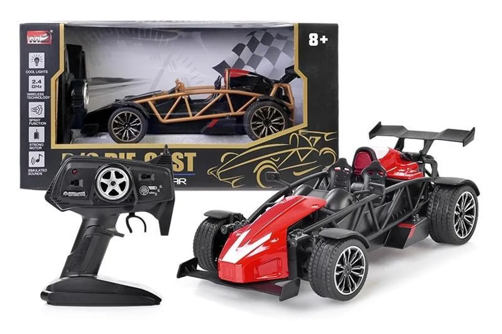 Voiture de course télécommandée bolide RC tout-terrain XL 40 cm