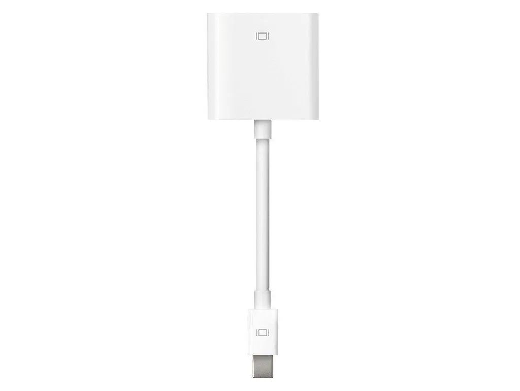 Adaptateur Apple Mini DisplayPort vers DVI pour MacBook et iMac Blanc