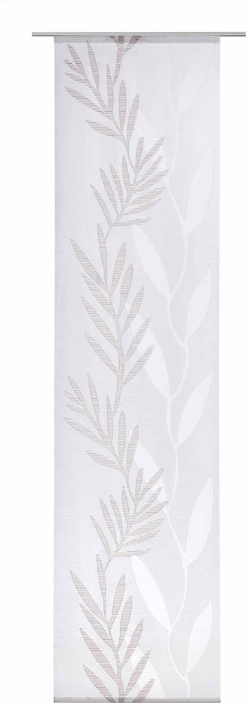 Schiebevorhang Tarik 60 x 245 cm Natur-Braun