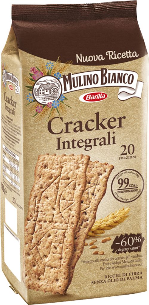 Integrali Vollkorncracker 500g - Mulino Bianco Produktbild 