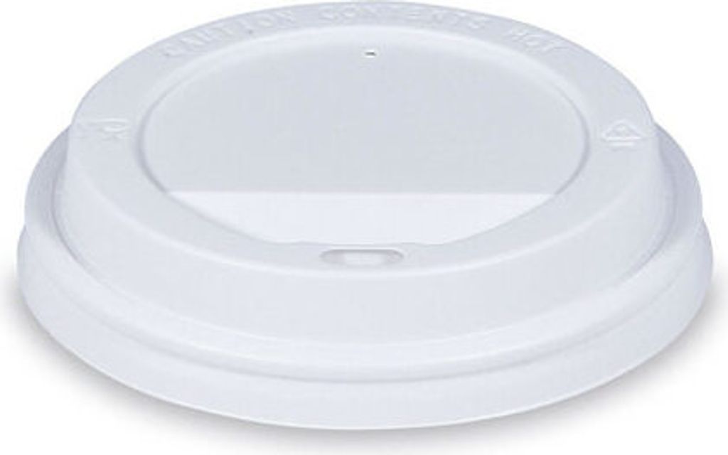 200x Domdeckel weiß für Pappbecher WX-762.. WX-766.. WX-768.. mit 90 mm Ø