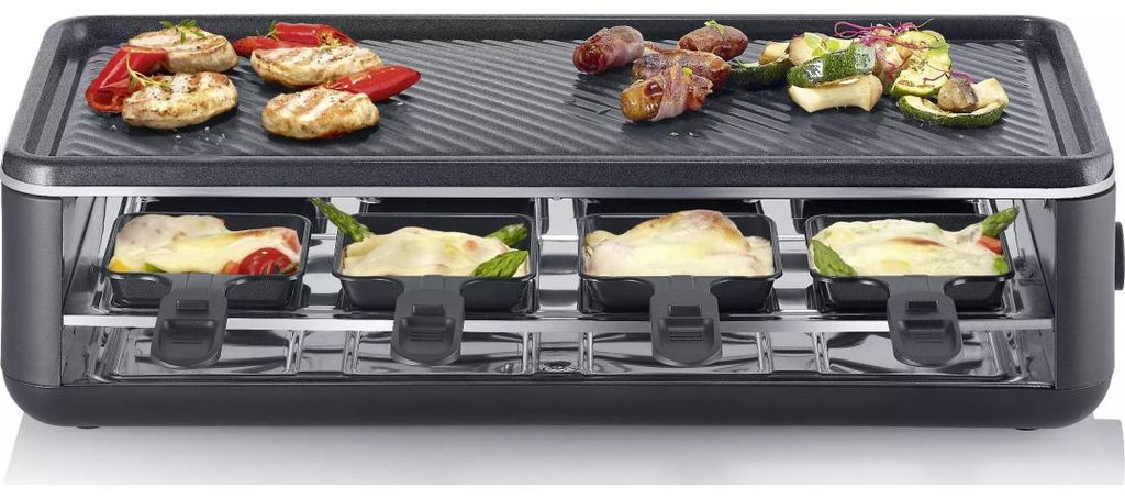 Severin RG 2365 gril à raclette 8 personne(s) 1300 W Noir Image du produit 