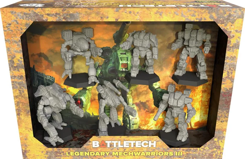 Accessoires BattleTech Legendary MechWarriors III Pack pour Joueurs