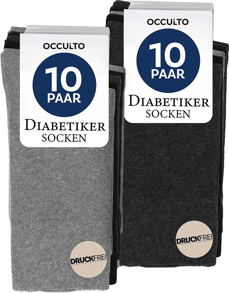 Occulto Herren Diabetikersocken 10er Pack (Modell: Goetz) Produktbild 
