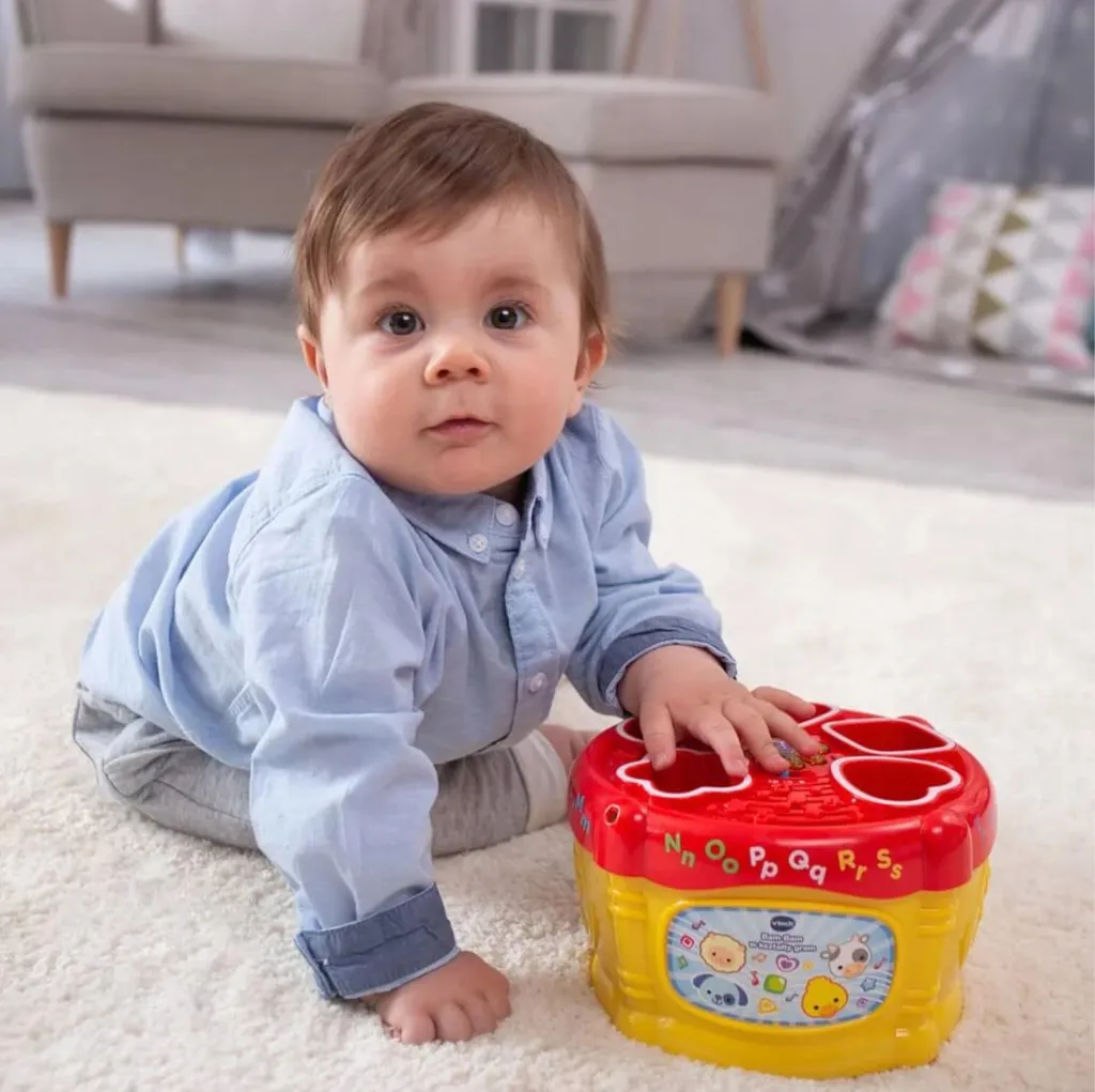 Aidez Bébé à Apprendre les Formes avec le Bam Bam VTech Interactif - 4