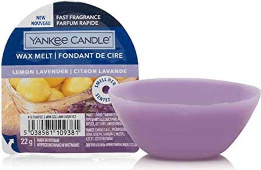 YANKEE CANDLE Kerze - Zitrone Lavendel Produktbild 