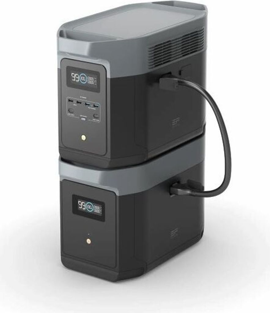EcoFlow Zusatzbatterie DELTA 2 Max schwaz Produktbild 16