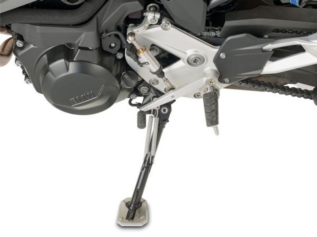 Givi Fuß-Verbreiterung ES5137 aus Aluminium und Edelstahl - für BMW F 900 R (20-23) / F 900 XR (20-23)