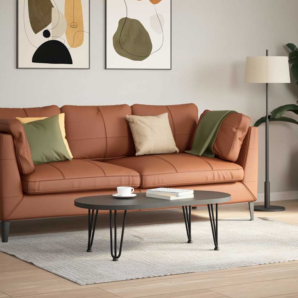 "SALE 2026"Haarnadelbeine für Couchtisch CLORIS - 4 Stk. - modernes Design - Schwarz 30cm Massivstahl Promotion576302 - Tischbeine