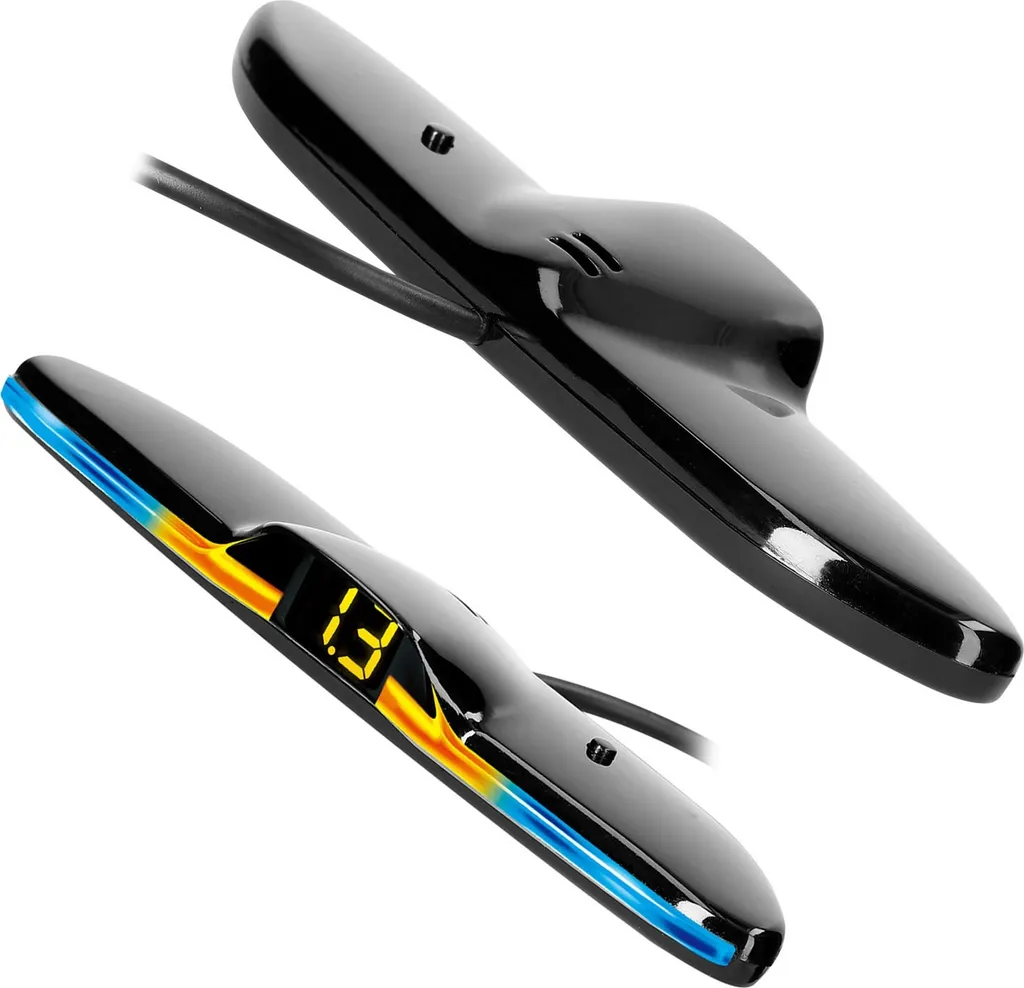 Kit Sensori Di Parcheggio Auto A Ultrasuoni – 4 Sensori Con Allarme Acustico, Distanza 20-150 Cm, 12V, Nero