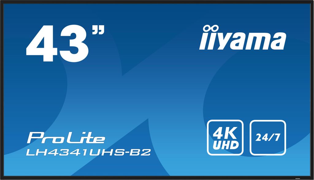iiyama ProLite LH4341UHS-B2, Public Display, (UltraHD/4K, IPS