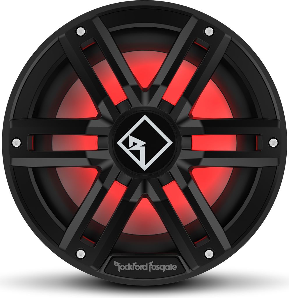 ROCKFORD Color Optix Subwoofer Bass Tiefton Hifi 25 cm M2D4-10IB
