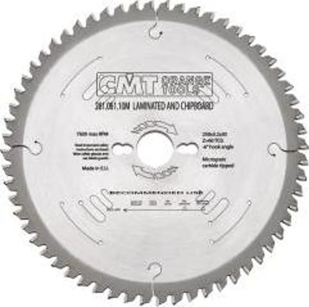 Scie à panneaux CMT HW 350x3,5x30 z=84 TCG pour coupes nettes