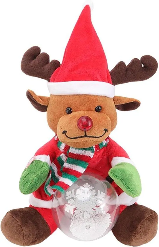 Jouet de Noël électrique peluche dansante 3 chansons - Cadeau enfant
