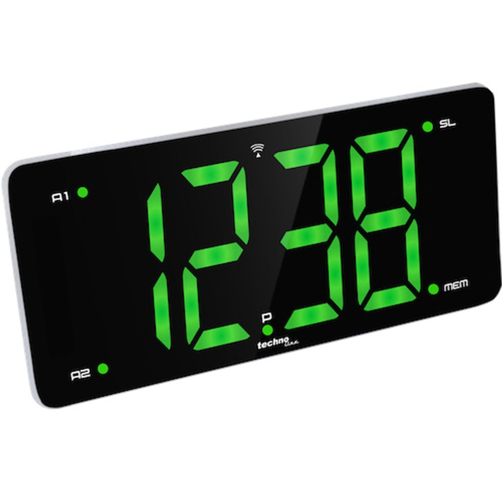 Technoline WT 486 čierno-strieborný, rádiobudík, rádio, LED Obrázok produktu 3