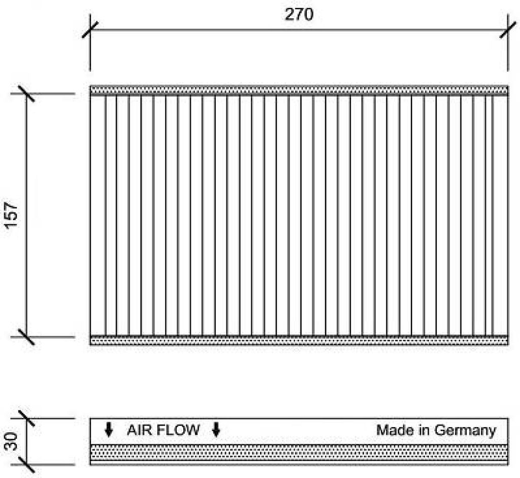 DIEDERICHS DCI1188 Innenraumfilter Pollenfilter für LAND ROVER Range Rover Sport (L320) Aktivkohle