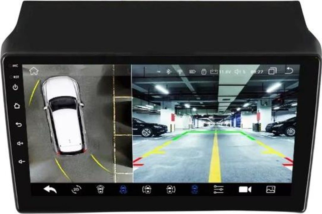 Autoradio mit Bluetooth – CarPlay – Für Fiat Ducato 3 / Citroën Jumper 2 / Peugeot Boxer 2 (2016-2022) – Android 14 – 9?/10,1? QLED – N...