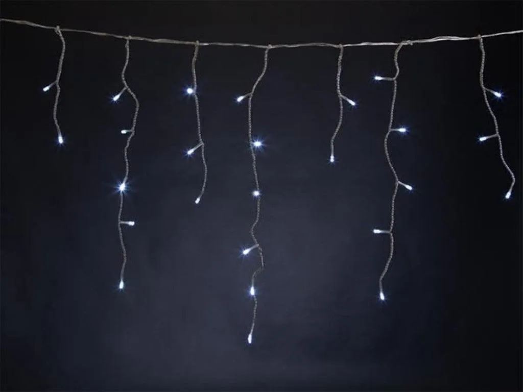 Rana Led Rideau Lumineux 72 LED Blanc : Éclairage Sécurisé 24V sans Fil