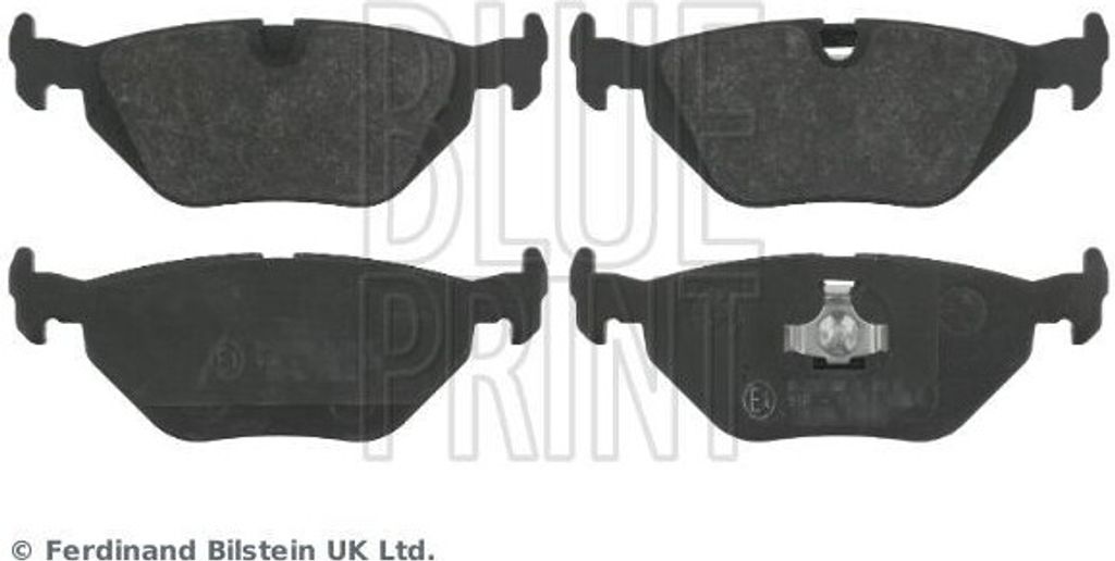 BLUE PRINT Bremsbeläge Satz Hinten für BMW 3 Limousine (E36) ADB114227