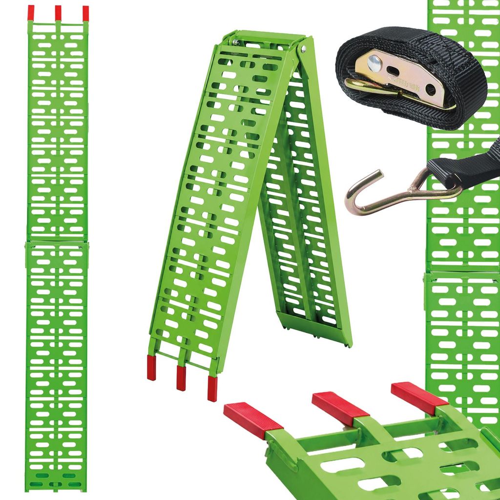 TRUTZHOLM 1x Auffahrrampe klappbar 228 cm Traglast 340 kg Produktbild 