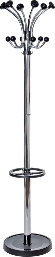 MAUL Garderobe MAULnubis chrome 20 Haken Standfuß 177,5 cm silber