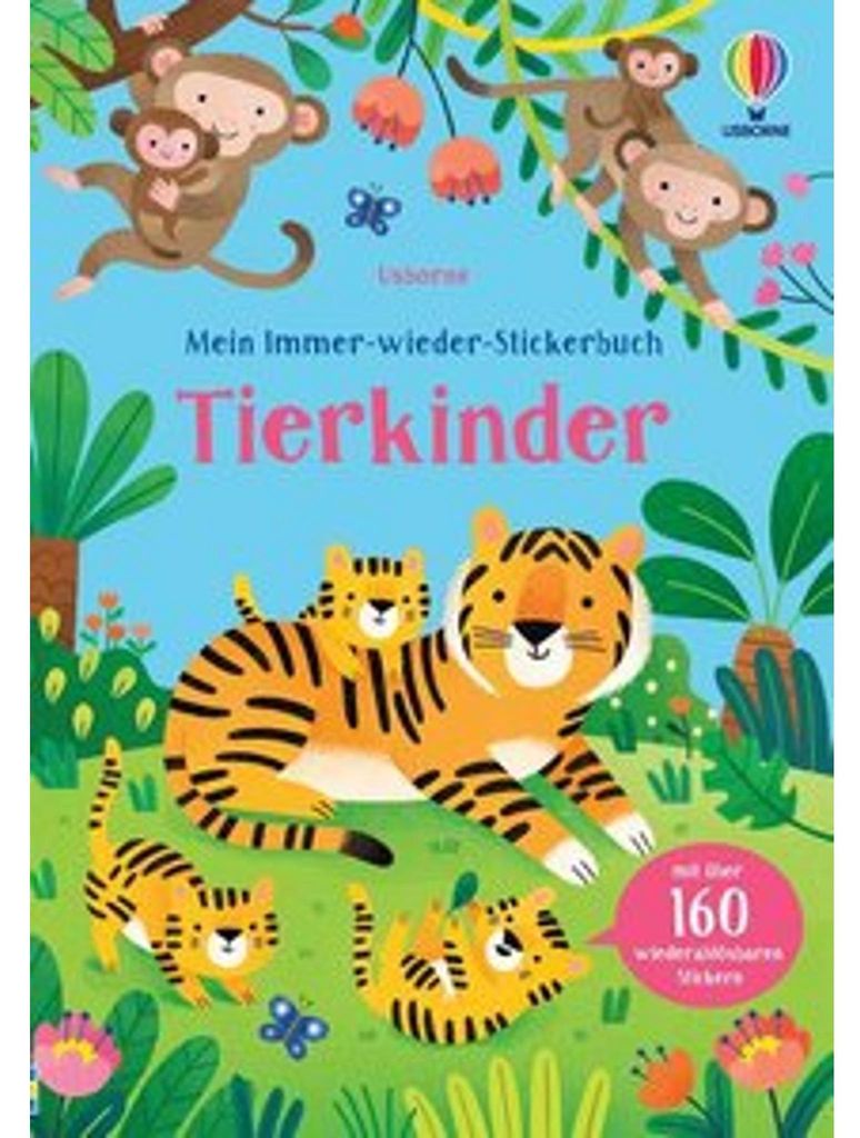 Mein Immer-wieder-Stickerbuch: Tierkinder Obrázok produktu 